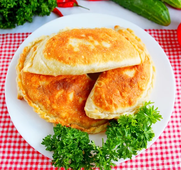 Chebureks — Zdjęcie stockowe