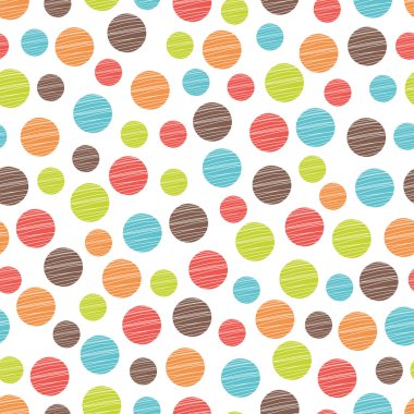 Dikişsiz desen, puantiyeli kumaş