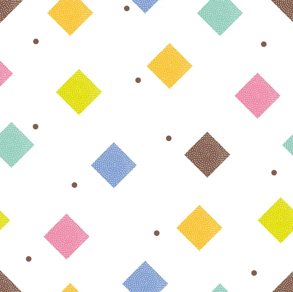 菱形の華やかな穏やかなパターン — ストックベクタ