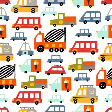 El çizimi araba çizimi vektör çizimi