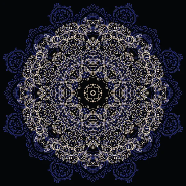 Mandala de encaje — Archivo Imágenes Vectoriales