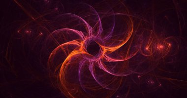 3B soyut yuvarlak ışık arkaplanı oluşturma