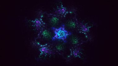 3B soyut yuvarlak ışık arkaplanı oluşturma