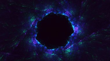 3B soyut yuvarlak ışık arkaplanı oluşturma