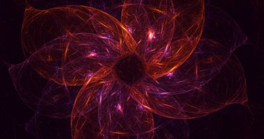 3B soyut yuvarlak ışık arkaplanı oluşturma