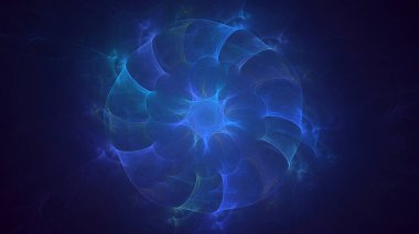 3B soyut yuvarlak ışık arkaplanı oluşturma