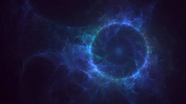 3B soyut yuvarlak ışık arkaplanı oluşturma