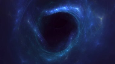 Soyut çok renkli fraktal ışık arkaplanı 3B görüntüleme