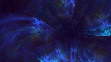 Soyut çok renkli fraktal ışık arkaplanı 3B görüntüleme