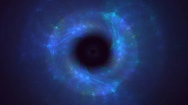 3B soyut yuvarlak ışık arkaplanı oluşturma