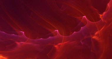 3B soyut renkli fraktal ışık arkaplanı oluşturma