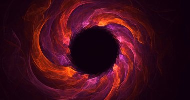 3B soyut yuvarlak ışık arkaplanı oluşturma