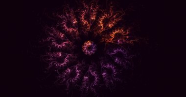 3B soyut yuvarlak ışık arkaplanı oluşturma