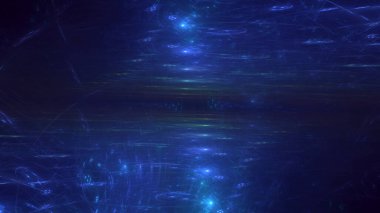 Soyut çok renkli fraktal ışık arkaplanı 3B görüntüleme