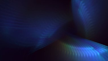 3B soyut renkli fraktal ışık arkaplanı oluşturma