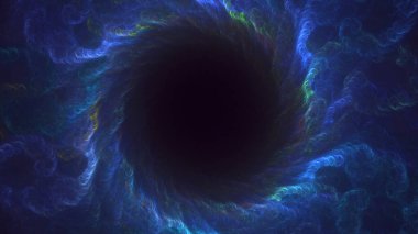 3B soyut yuvarlak ışık arkaplanı oluşturma