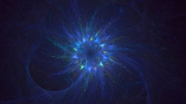 3B soyut yuvarlak ışık arkaplanı oluşturma