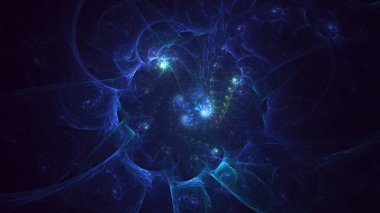 3B soyut yuvarlak ışık arkaplanı oluşturma