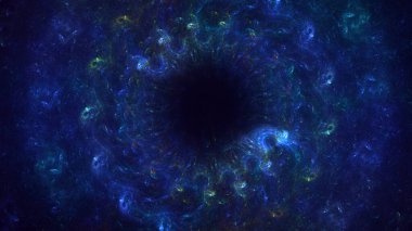 3B soyut yuvarlak ışık arkaplanı oluşturma