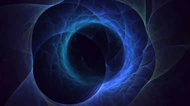 3B soyut yuvarlak ışık arkaplanı oluşturma