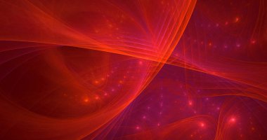 3B soyut renkli fraktal ışık arkaplanı oluşturma