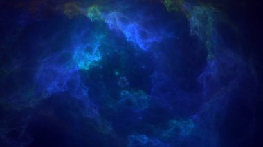 Soyut çok renkli fraktal ışık arkaplanı 3B görüntüleme