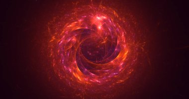 3B soyut yuvarlak ışık arkaplanı oluşturma