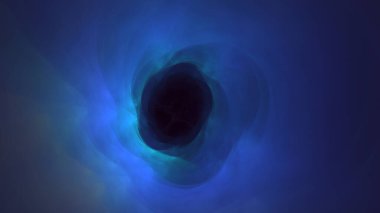 3B soyut renkli fraktal ışık arkaplanı oluşturma