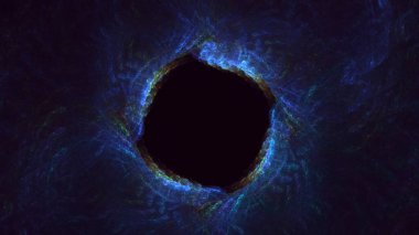 3B soyut yuvarlak ışık arkaplanı oluşturma