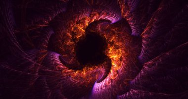 3B soyut yuvarlak ışık arkaplanı oluşturma