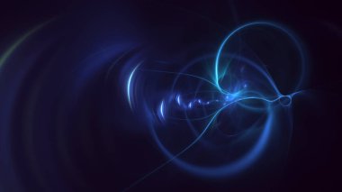 3B soyut renkli fraktal ışık arkaplanı oluşturma