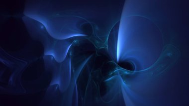 3B soyut renkli fraktal ışık arkaplanı oluşturma