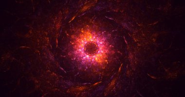 3B soyut yuvarlak ışık arkaplanı oluşturma