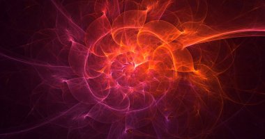 3B soyut yuvarlak ışık arkaplanı oluşturma