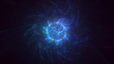 Soyut çember ışık arkaplanı oluşturuluyor