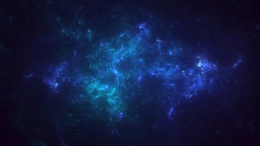 3D, soyut çok renkli teknoloji fraktal ışık arkaplanı oluşturuluyor