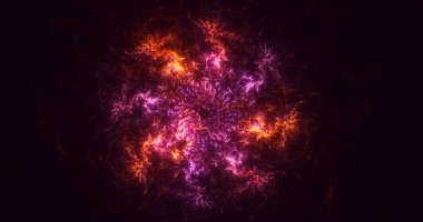 3B soyut yuvarlak ışık arkaplanı oluşturma