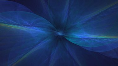 3D görüntüleme teknolojisi soyut fraktal arkaplan