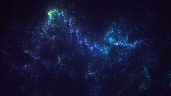 3D rendering abstract colorful fractal light background