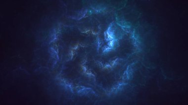 3B soyut yuvarlak ışık arkaplanı oluşturma