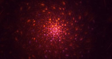 Soyut çember ışık arkaplanı oluşturuluyor