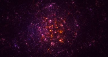 Soyut çember ışık arkaplanı oluşturuluyor