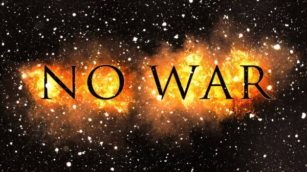 3D рендеринг абстрактного мира и отсутствие военного фона