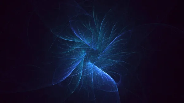 Weergave Abstracte Meerkleurige Technologie Fractal Licht Achtergrond — Stockfoto
