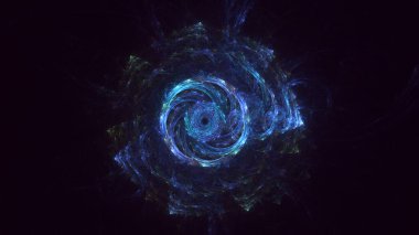 3B soyut yuvarlak ışık arkaplanı oluşturma