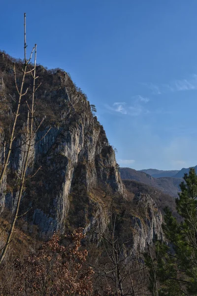 Kayalık Dağ Hdr Dış Manzara Fotoğrafçılığı — Stok fotoğraf