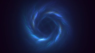 Soyut çember ışık arkaplanı oluşturuluyor