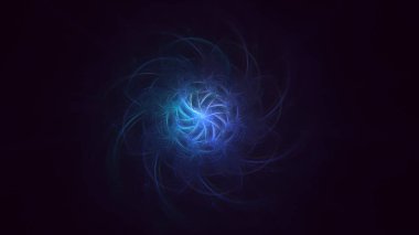 Soyut çember ışık arkaplanı oluşturuluyor