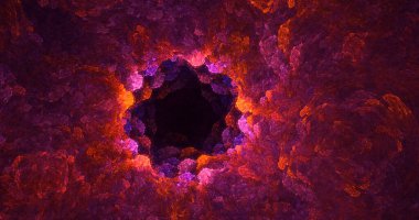 3B soyut yuvarlak ışık arkaplanı oluşturma