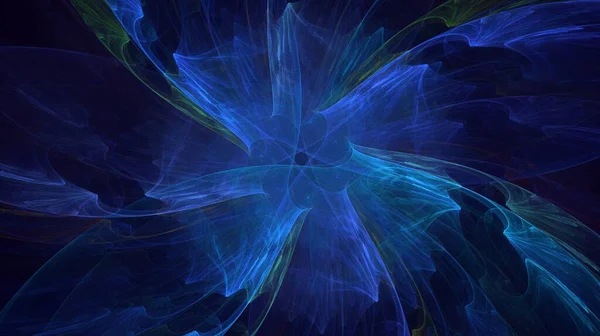 Soyut çok renkli fraktal ışık arkaplanı 3B görüntüleme